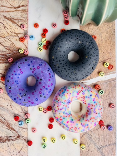Remeltable rainbow doughnut - rainbow,