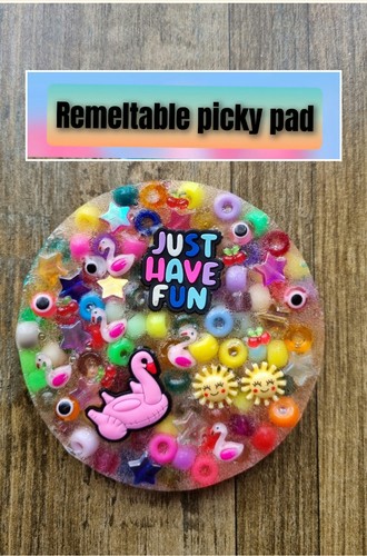 Remeltable picky pad - picky,