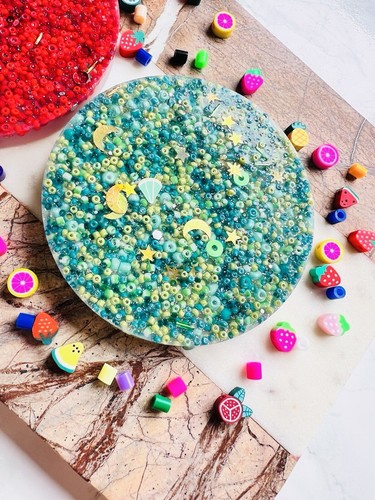 Circle picky pad - (green),